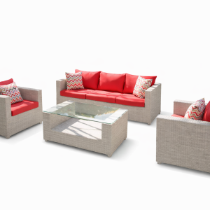garden rattan sofa set