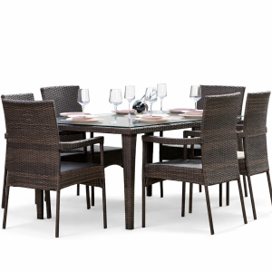 rattan outdoor dining set