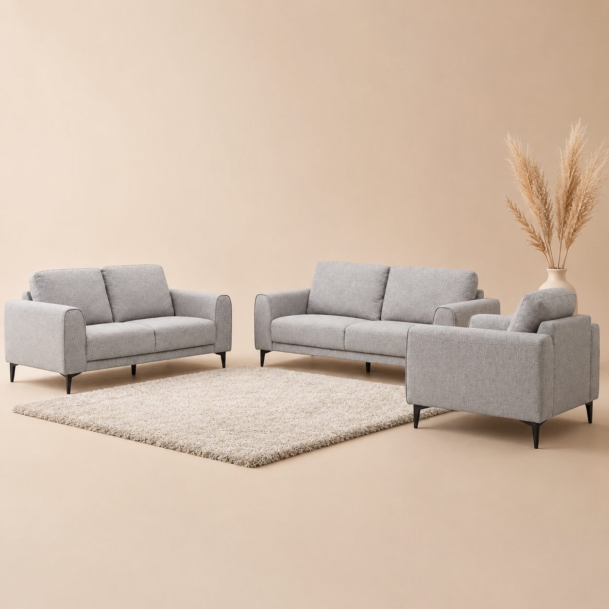 Bison 5 seater Sofa Set — modern living room furniture Kenya