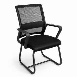 Black Mesh Visitor Chair