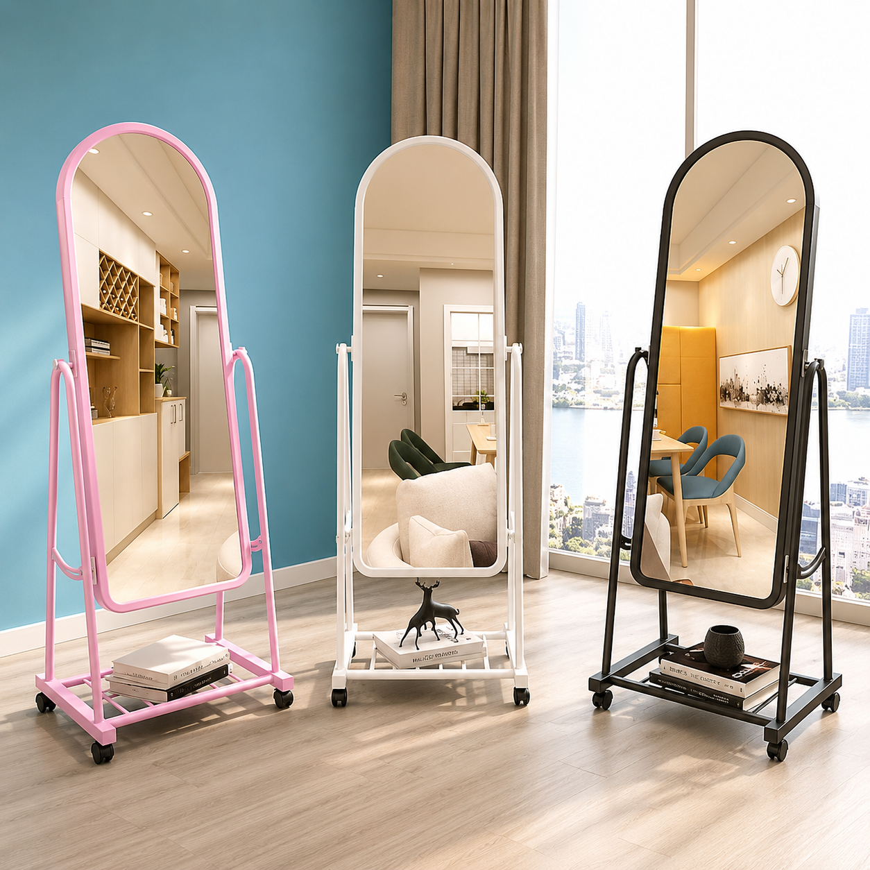 Dressing Mirror With Wheels, Kenya