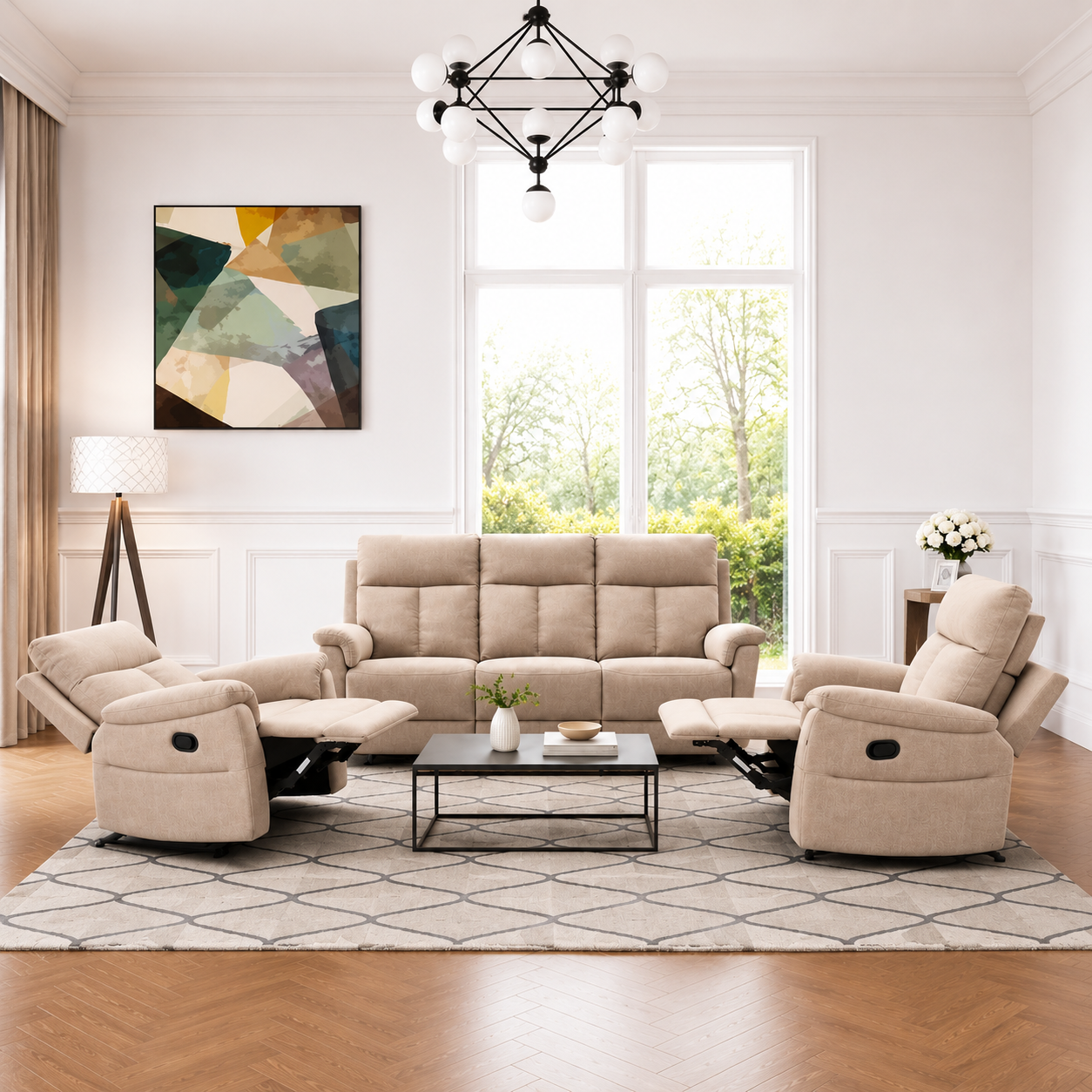 Milo 5 Seater Recliner Set